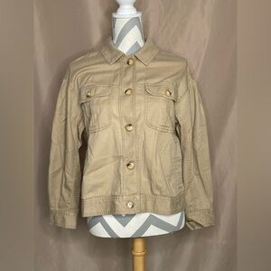 Madewell XS Tan Denim Jacket